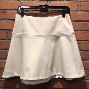 Milly Circle/Skater Skirt in White size 6